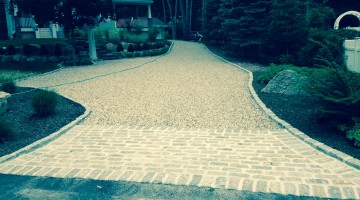 L.I. Paving and Masonry gravel driveways