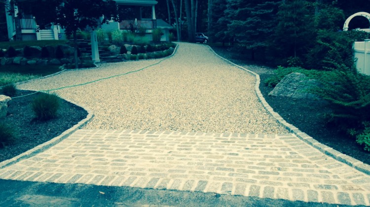 L.I. Paving and Masonry gravel driveways